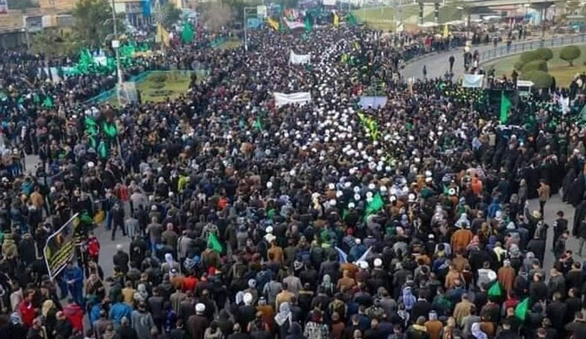 برگزاری آیین سالروز شهادت حضرت فاطمه زهرا (س) در نجف و کربلا