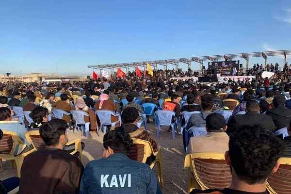 تاکید بر خروج اشغالگران آمریکایی در برنامه&zwnj;های سالگرد شهادت سرداران پیروزی + عکس