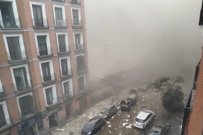 انفجار یک کلیسا در قلب مادرید انفجار یک کلیسا در قلب مادرید