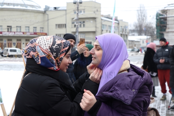 پویش بانوان مسلمان اوکراینی در روز جهانی حجاب