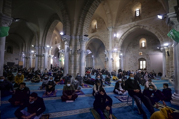 عکس| از سرگیری نماز جمعه در غزه پس از 40 روز