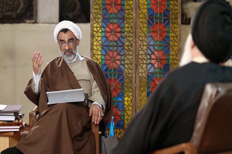 گفت&zwnj;وگوی علمی آیت الله علوی بروجردی و استاد خسروپناه دزفولی