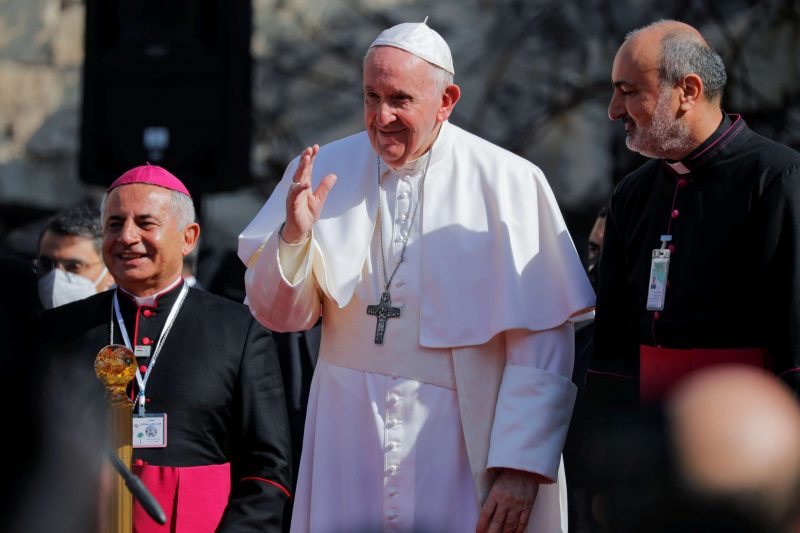 تازههای سفر پاپ به عراق / مخابره جهانی جنایات داعش با تصاویری از ویرانههای موصل + فیلم تازههای سفر پاپ به عراق / مخابره جهانی جنایات داعش با تصاویری از ویرانههای موصل + فیلم