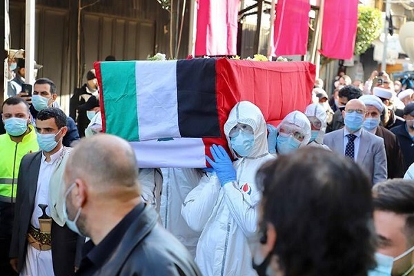 برگزاری مراسم تشییع انیس نقاش در بیروت