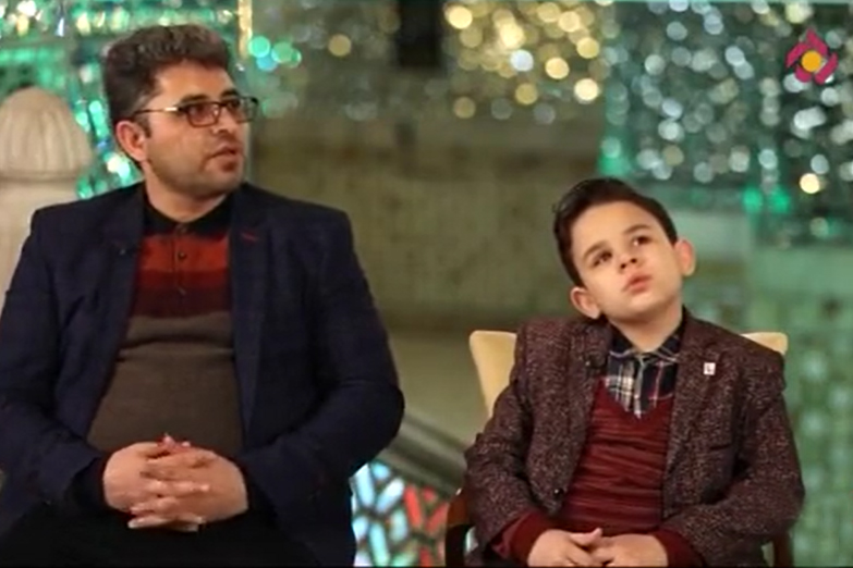 ارسالی///همراهی استاد و شاگرد حافظ کل در برنامه &laquo;رضوان&raquo; + فیلم