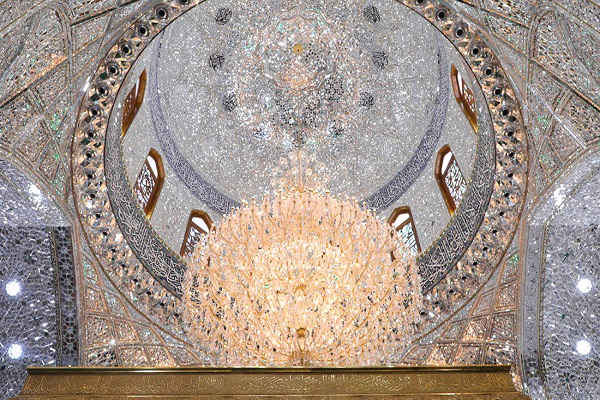 اتمام پروژه آینه كاری گنبد داخلی حرم مطهر امام حسین (علیه السّلام)