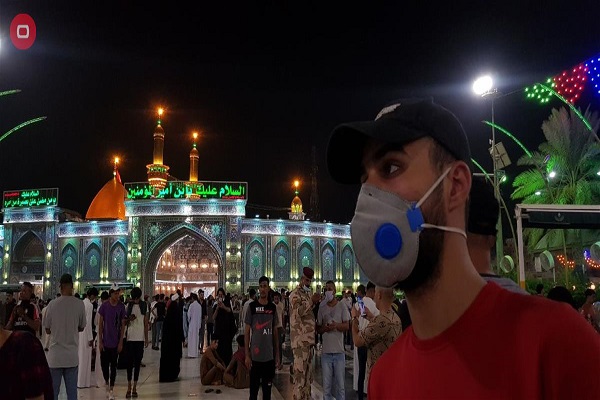 برگزاری مراسم دعای روز عرفه در بین الحرمین + عکس