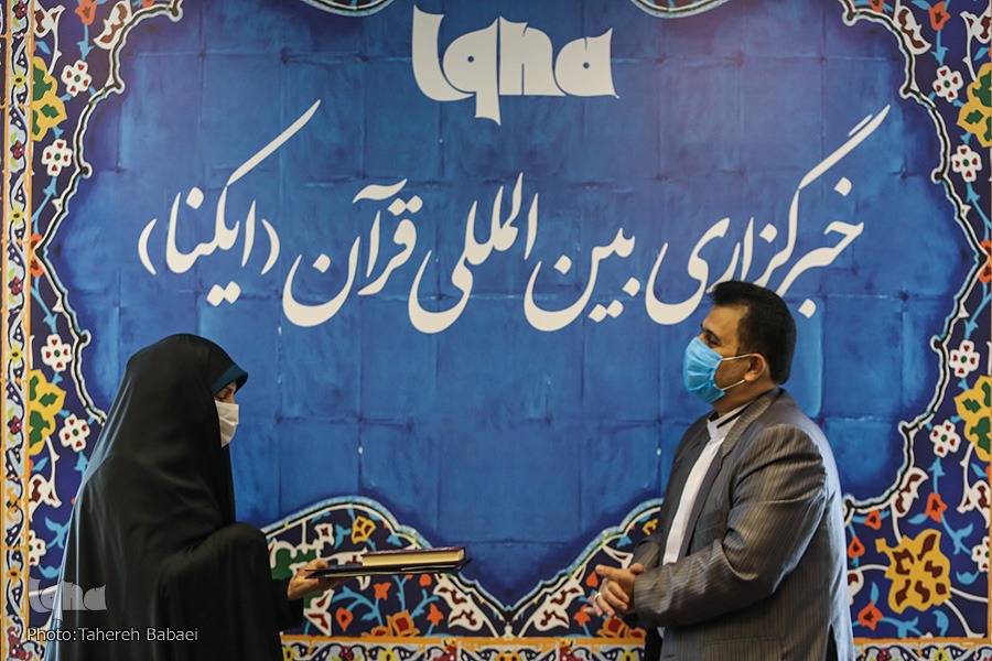 حضور مدیرکل قرآن، عترت و نماز وزارت آموزش و پرورش در ایکنا و تبریک روز خبرنگار حضور مدیرکل قرآن، عترت و نماز وزارت آموزش و پرورش در ایکنا و تبریک روز خبرنگار