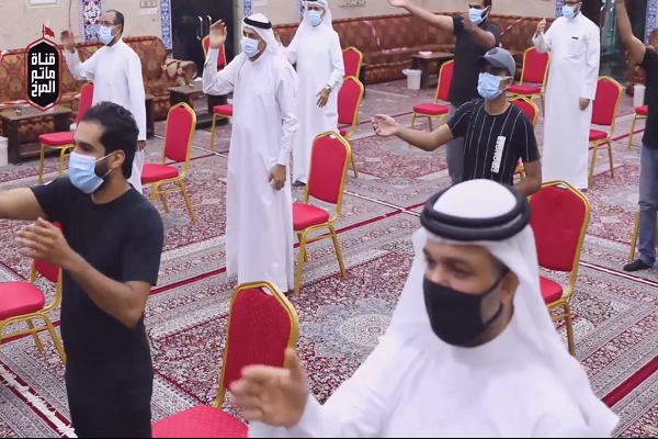 فیلم | ابتکار عزاداران حسینی در بحرین برای برپایی آیین&zwnj;های محرم