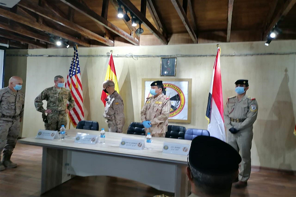 ائتلاف بینالمللی پایگاه «بسمایة» را تحویل عراقیها داد + عکس ائتلاف بینالمللی پایگاه «بسمایة» را تحویل عراقیها داد + عکس