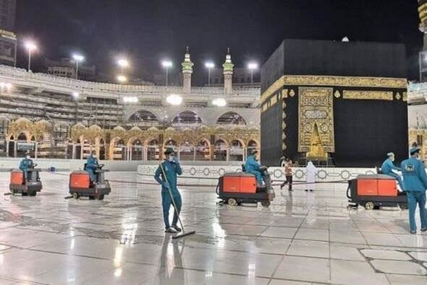 حج 1441 در سایه کرونا با دستبند هوشمند و سنگ&zwnj;ریزه&zwnj;های ضدعفونی شده