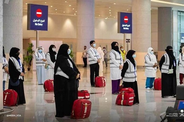 حج 1441 در سایه کرونا با دستبند هوشمند و سنگ&zwnj;ریزه&zwnj;های ضدعفونی شده