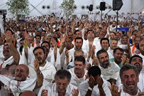 دعای عرفه حجاج ایرانی در صحرای عرفات به روایت سال ۹۸