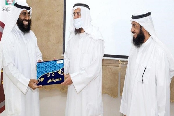 تکریم برگزیدگان بیست و سومین مسابقات حفظ قرآن کریم در کویت