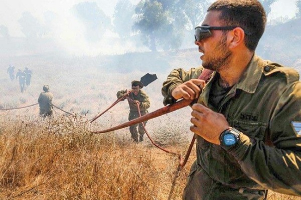 پرتاب بالنهای آتشزا به جنوب فلسطین اشغالی