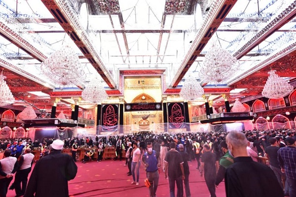 حال و هوای کربلای معلی در شب عاشورای حسینی + عکس