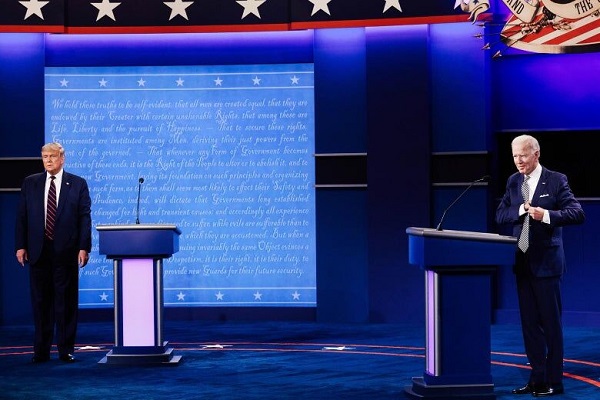 از لغو مناظره دوم تا پیشتازی بایدن در نظرسنجی از لغو مناظره دوم تا پیشتازی بایدن در نظرسنجی