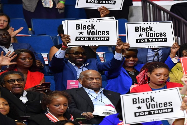 ترامپ ناکام و بایدن امیدوار در جلب رای سیاهپوستان ترامپ ناکام و بایدن امیدوار در جلب رای سیاهپوستان