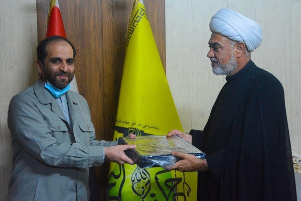 دیدار سرکنسول ایران در کربلا با نماینده مقاومت اسلامی النُجَباء+عکس