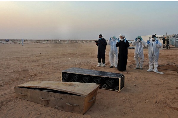 قبرستان وادی&zwnj;السلام نجف، آرامگاه درگذشتگان کرونا از همه ادیان و مذاهب