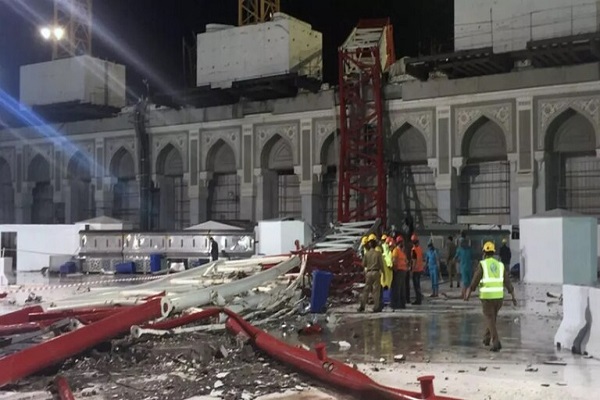 تبرعه 13 متهم سقوط جرثقیل مسجد الحرام