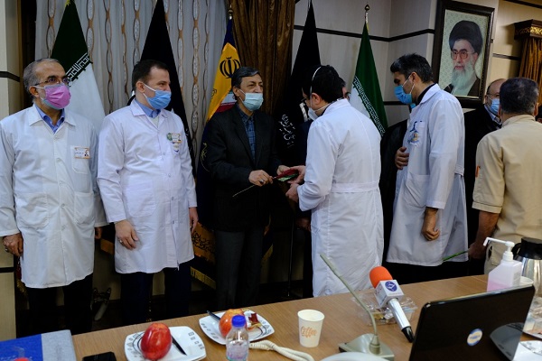 ارسالی /// خانواده شهدای مدافع سلامت بیمارستان بقیه&zwnj;الله(عج) تقدیر شدند