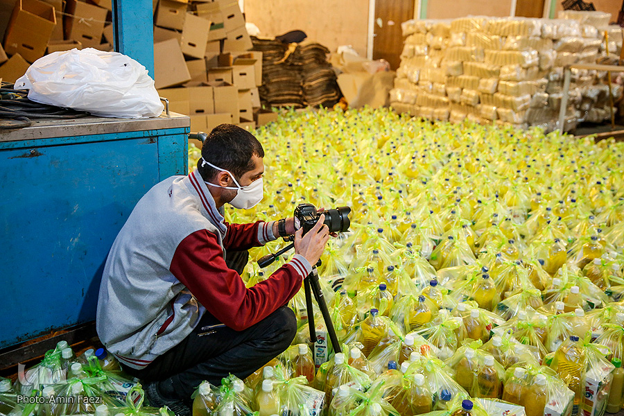 توزیع ۲۲۰ بسته&zwnj; معیشتی میان نیازمندان