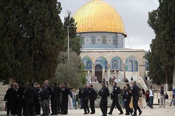 یورش شهرک&zwnj;نشینان صهیونیست به مسجد الاقصی