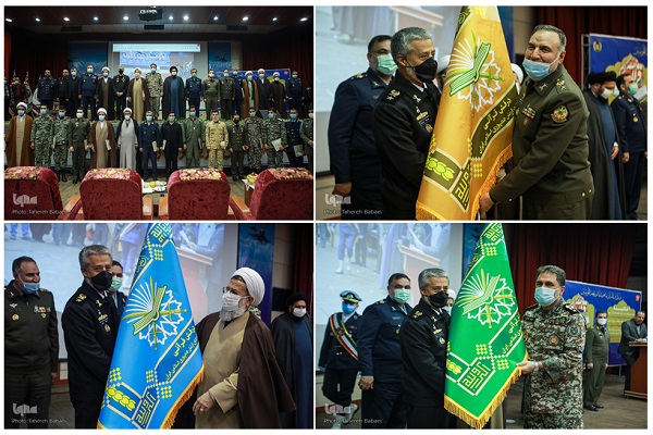 مسابقات ارتش و دریافت درفش قرآنی