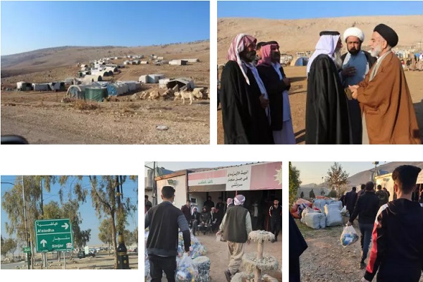 کمک&zwnj;های بشردوستانه دفتر آیت&zwnj;الله سیستانی به خانواده&zwnj;های نیازمند ایزدی در عراق