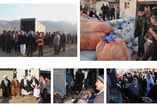 کمک&zwnj;های بشردوستانه دفتر آیت&zwnj;الله سیستانی به خانواده&zwnj;های نیازمند ایزدی در عراق