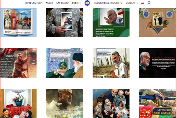 مکتب حاج قاسم؛ محور نمایشگاه عکس ایتالیا