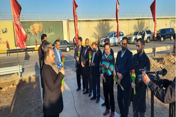 حضور کاروان قرآنی ایران در عراق / ادای احترام با یادمان شهادت سردار سلیمانی + فیلم و عکس