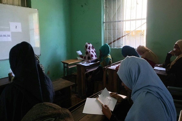 امتحانات پایان ترم دانشگاه بین&zwnj;المللی المصطفی در ماژونگا 