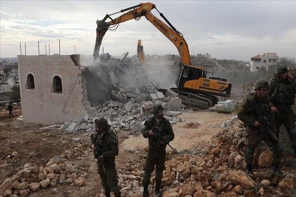 اجبار فلسطینیان به تخریب منازل خود در قدس