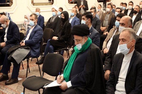 آیت&zwnj;الله رئیسی در جمع ایرانیان مقیم روسیه + عکس