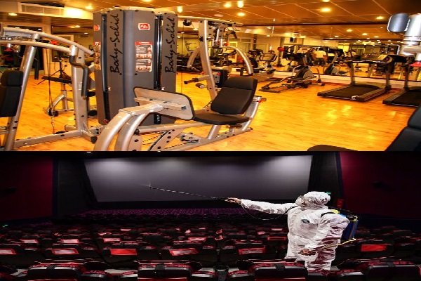 مراکز ورزشی و سینماها