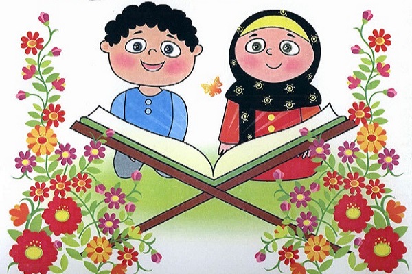 کلاس حفظ جزء 30 همراه با نقاشی