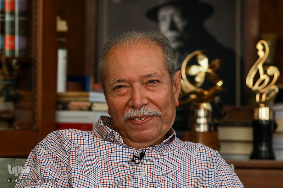 پای سخن پدر سینمای ایران