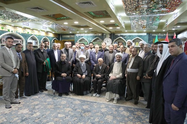 دیدار تولیت آستان حسینی با شرکت کنندگان کنفرانس یکسان سازی مقررات داوری قرآن