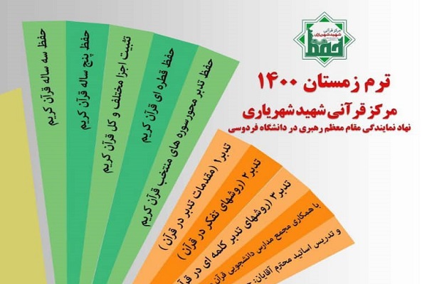 ترم زمستان مرکز قرآنی دانشگاه فردوسی