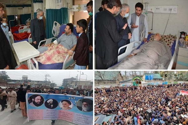 ابراز همدردی نماینده ایران با خانواده شهدای مسجد پیشاور + عکس ابراز همدردی نماینده ایران با خانواده شهدای مسجد پیشاور + عکس