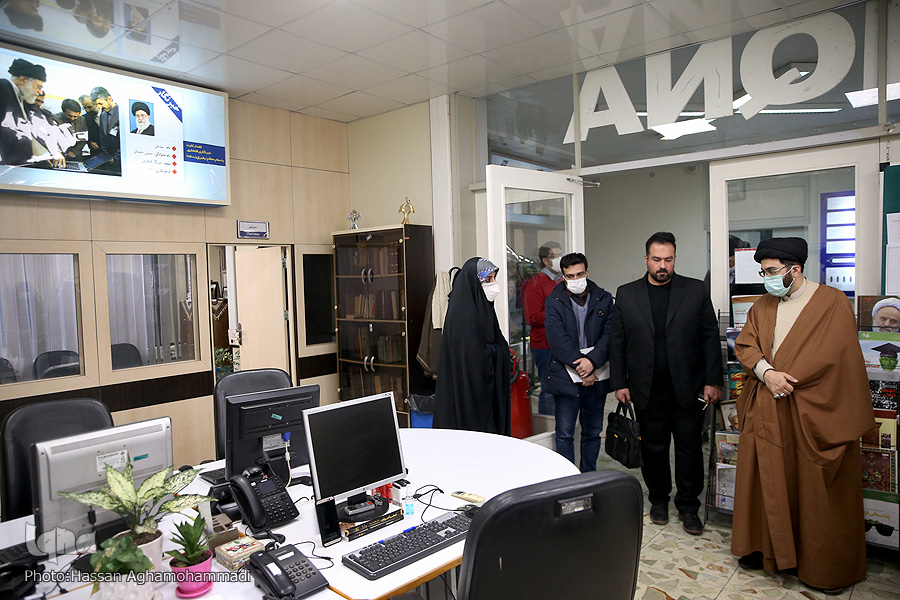 بازدید حجت الاسلام طباطبایی قائم مقام جامعه&zwnj;القرآن از ایکنا