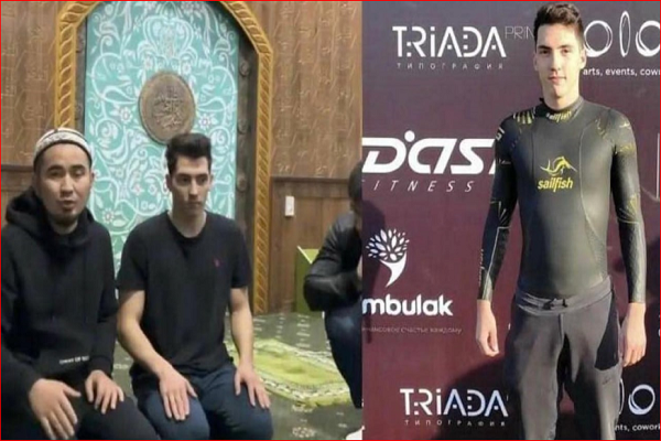 رکورددار شنای جهان مسلمان شد