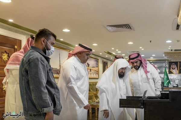 افتتاح سنسور حرارتی درهای مسجد الحرام افتتاح سنسور حرارتی درهای مسجد الحرام