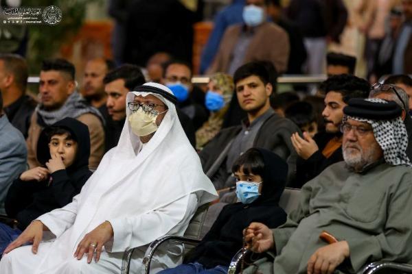 برپایی جشن نیمه شعبان در آستان مقدس علوی + عکس