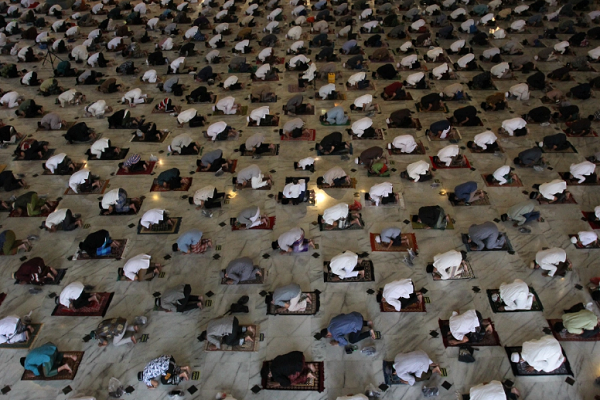 عید فطر در جهان + عکس