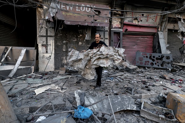 عکس| ویرانی&zwnj;های ناشی از حملات وحشیانه اسرائیل به غزه