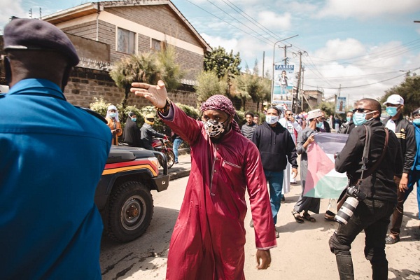 تصاویری از تظاهرات ضدصهیونیستی مردم کنیا