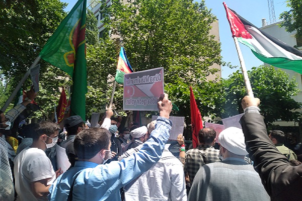 اعلام همبستگی اتباع جمهوری آذربایجان در ایران با ملت فلسطین